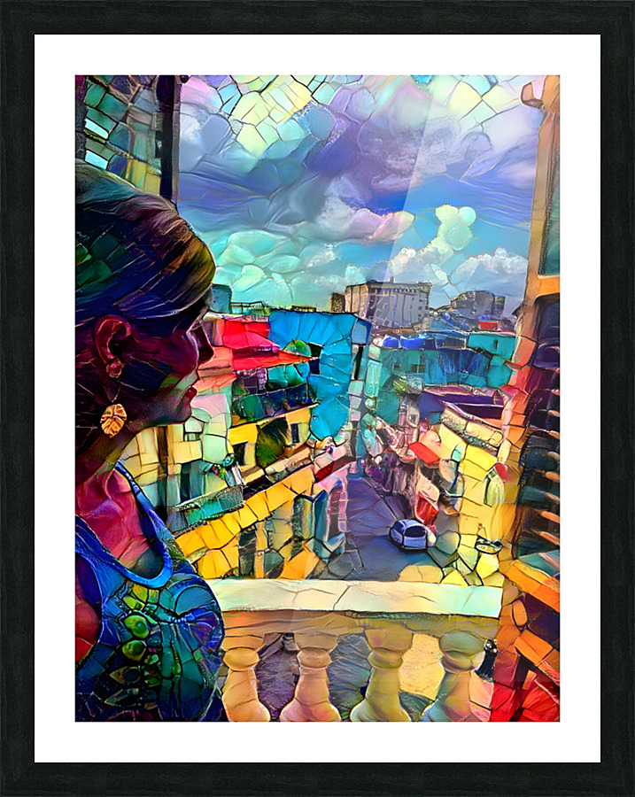 Window Picture Frame print