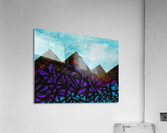 Peaks n Fluff Acrylic Print