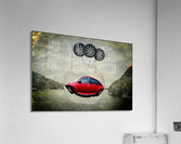 a flying car Acrylic Print