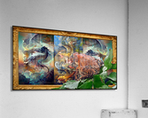 Toad Looking At Artwork Acrylic Print