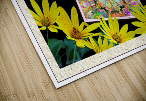 Daisy Abstract constance lowery puzzle