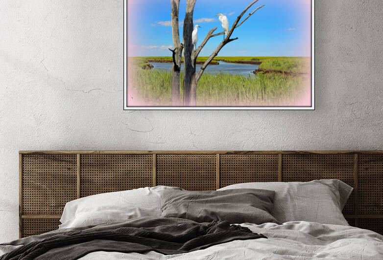 Egrets Of The Marsh by constance lowery