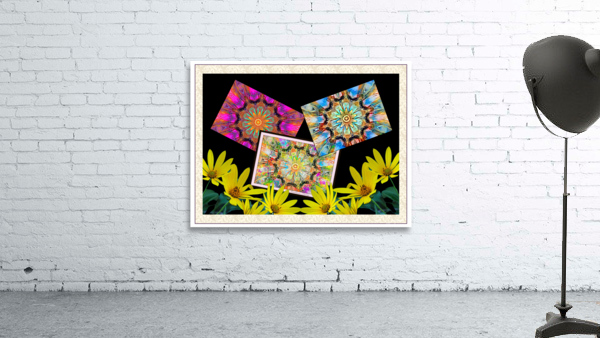 Daisy Abstract Wall Preview