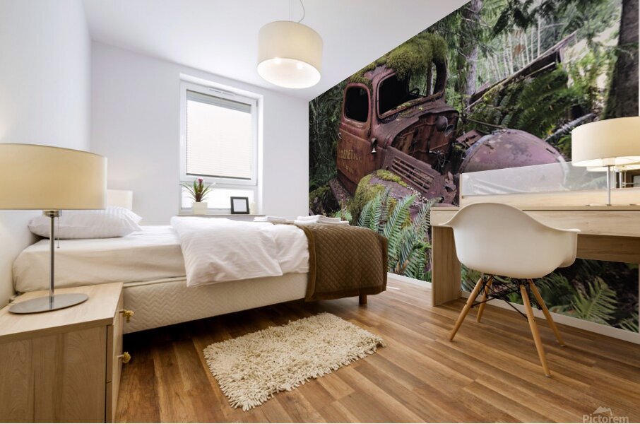 Forgotten Miles Mural print