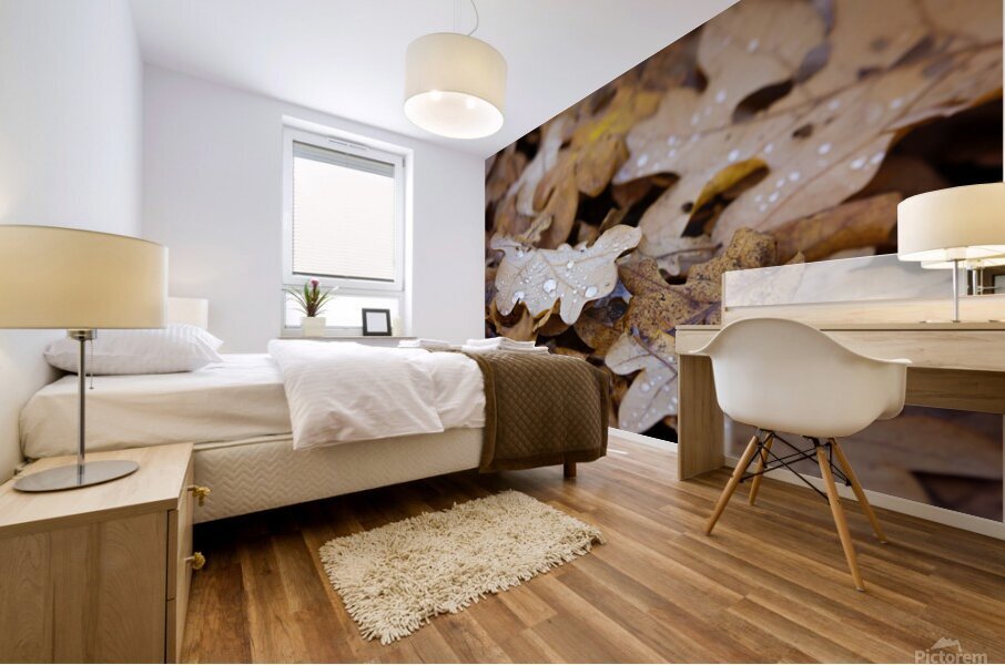 Golden Passage Mural print