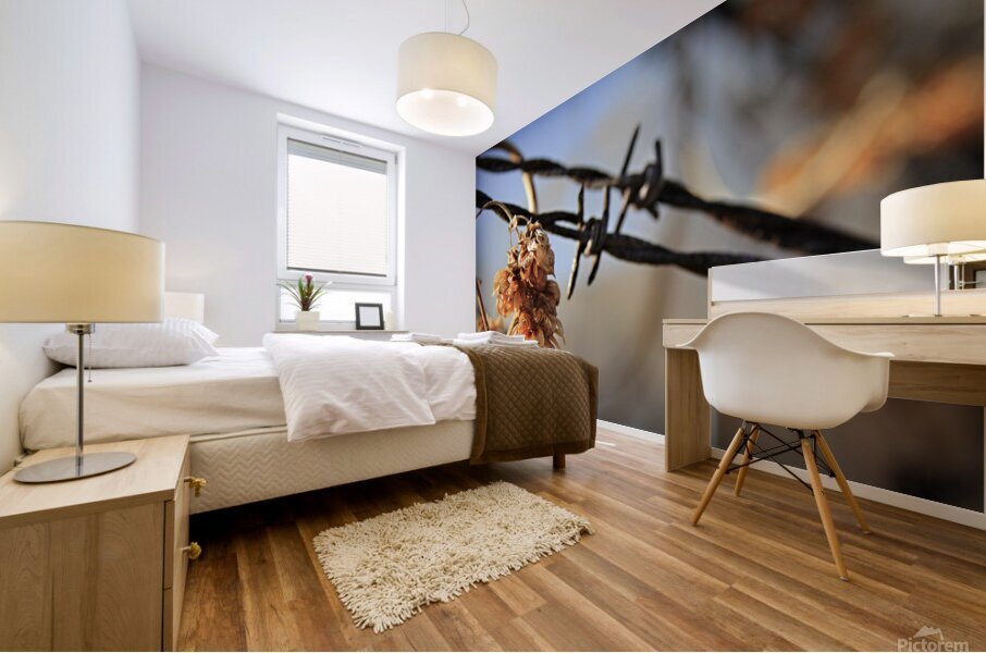 Frosted foliage Mural print