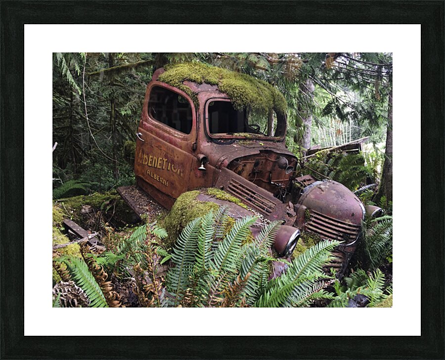 Forgotten Miles Picture Frame print
