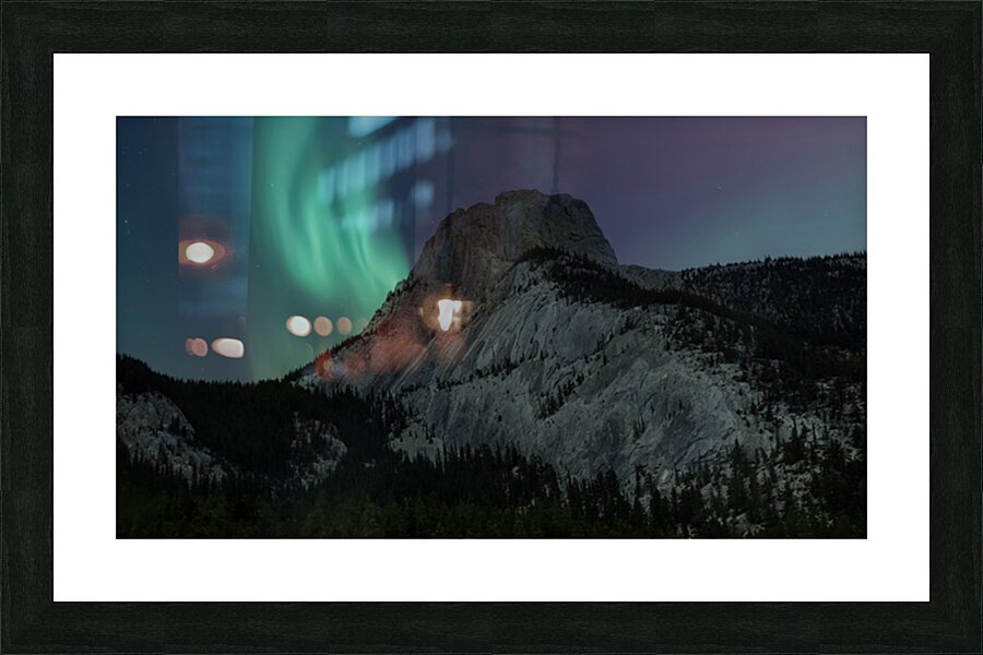 Beneath the Dancing Sky Picture Frame print