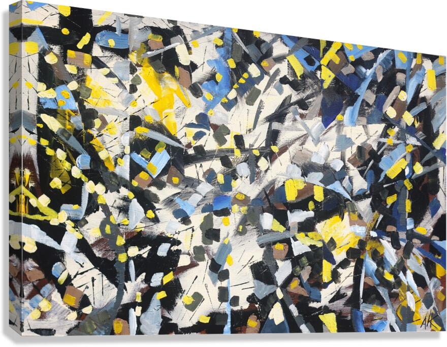 Energetic entanglment Canvas Print