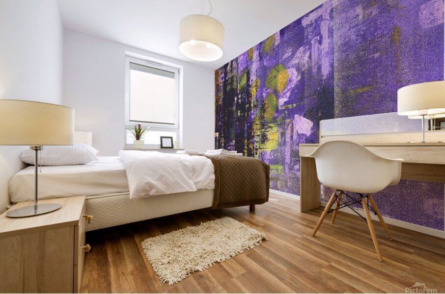 Purple Dreams Mural print