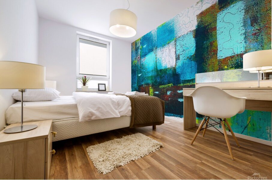 Lost in Thoughts Mural print