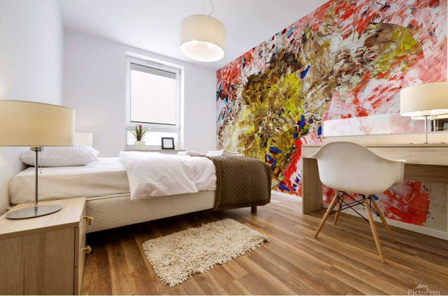 Buffled  Mural print