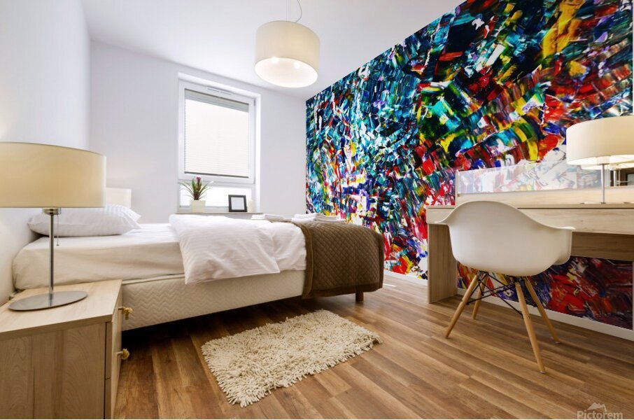 Kaleidoscope  Mural print