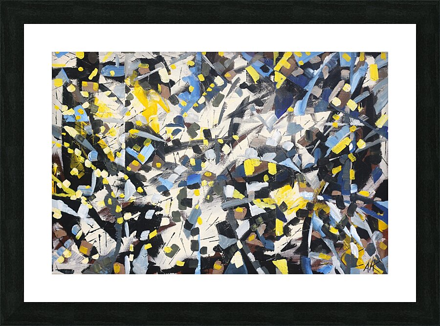 Energetic entanglment Picture Frame print