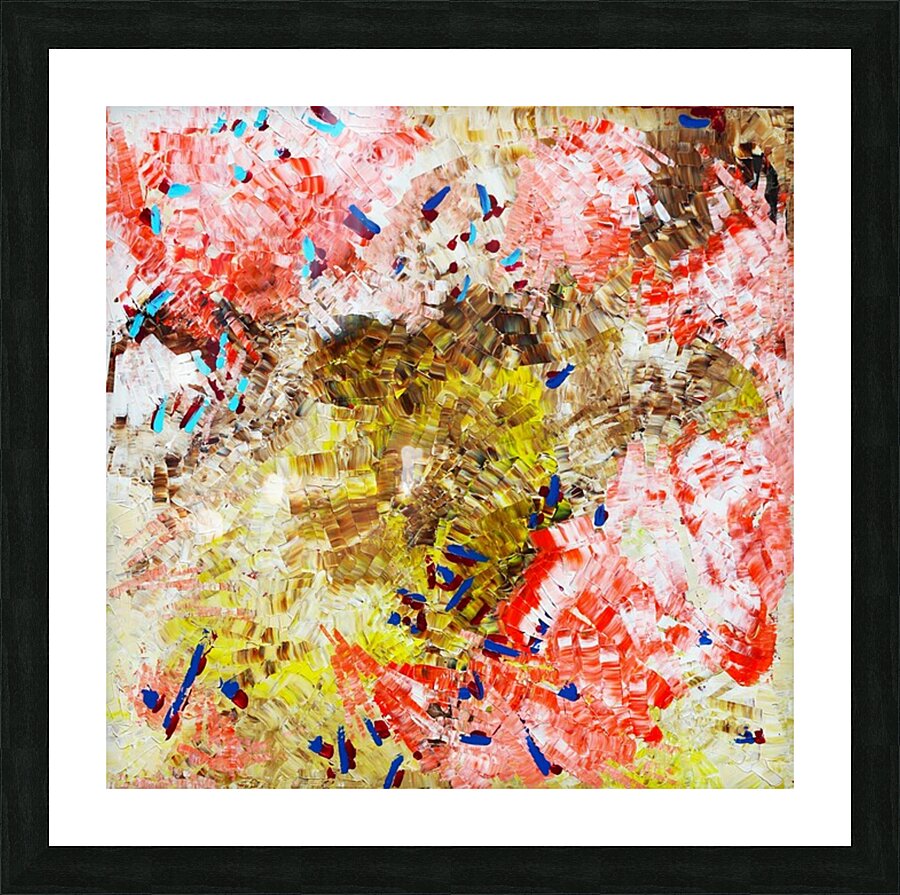 Buffled  Picture Frame print