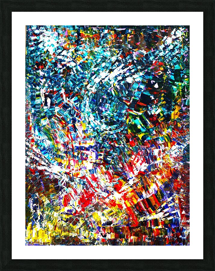 Kaleidoscope  Picture Frame print