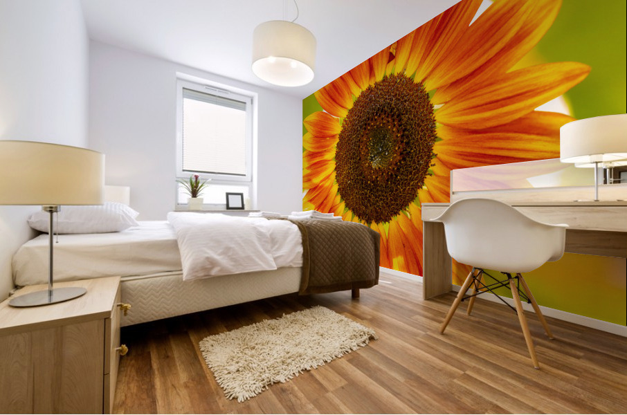 Sunflower Supremacy Mural print