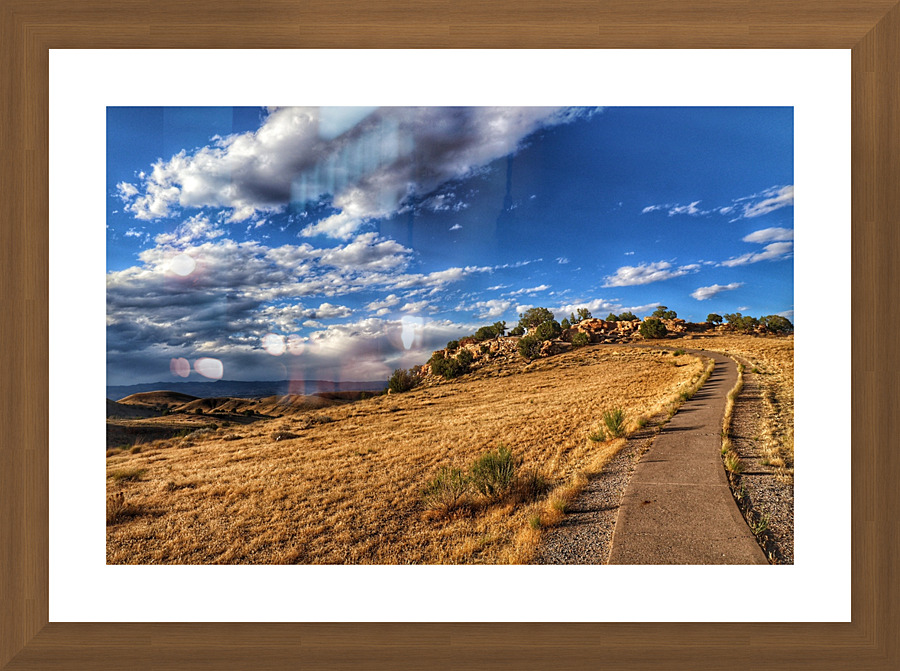 Pit Stop Picture Frame print
