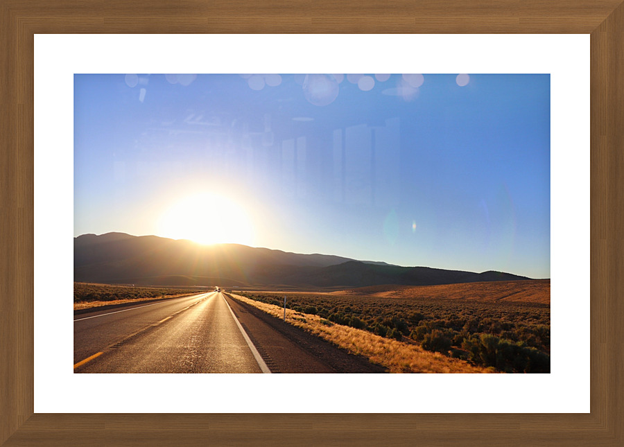 Road Trip Picture Frame print