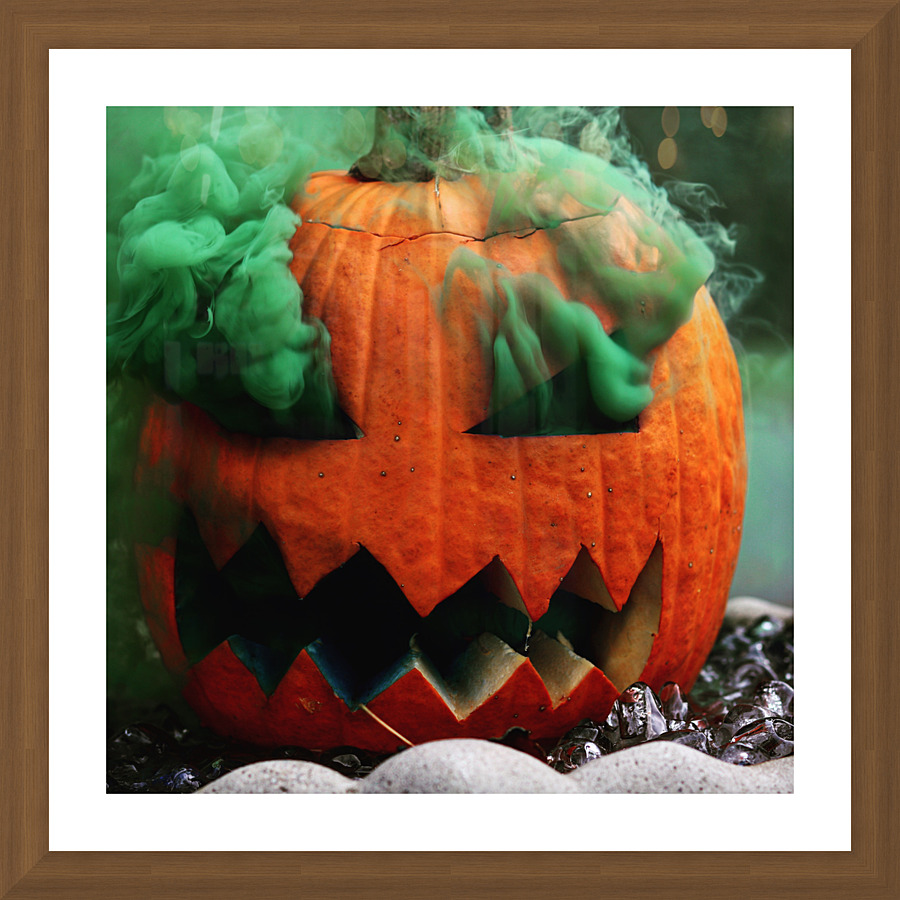 All Hallows Eve Picture Frame print