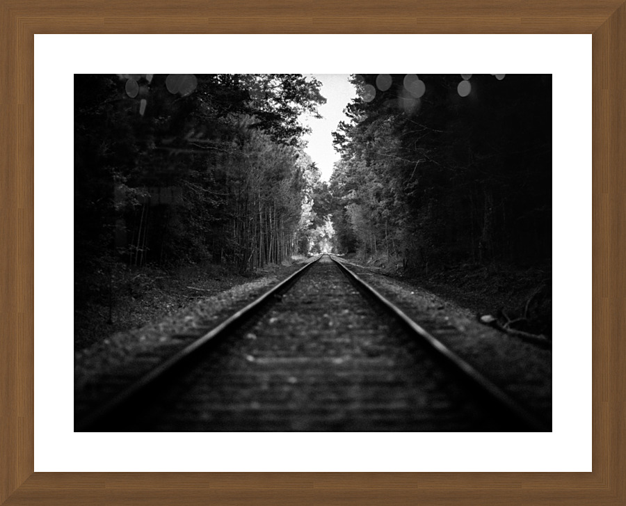 The Wrong Track Picture Frame print