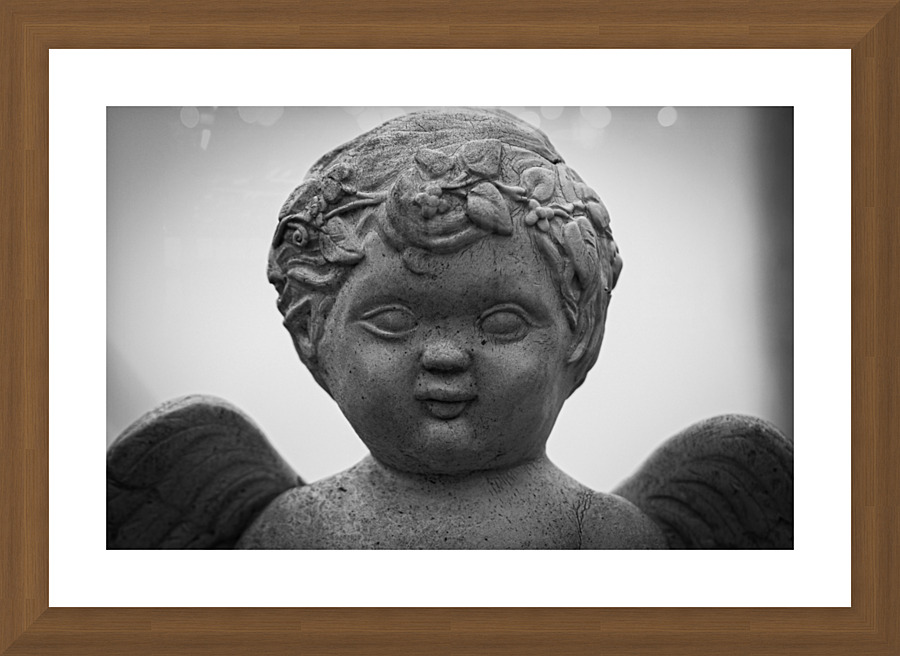 Dont Blink Picture Frame print