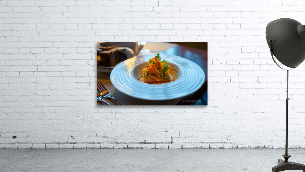 Salmon Is Served Wall Preview