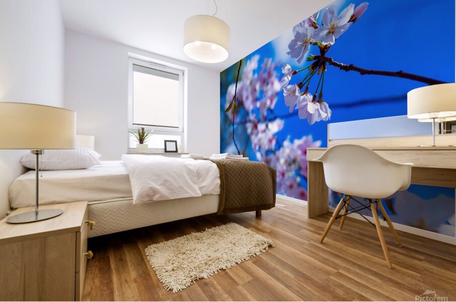 Blossomin Blooms Mural print