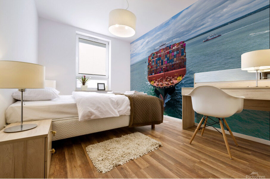 Container Ship 11 Mural print