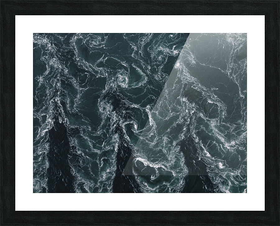 Dangerous Water Picture Frame print