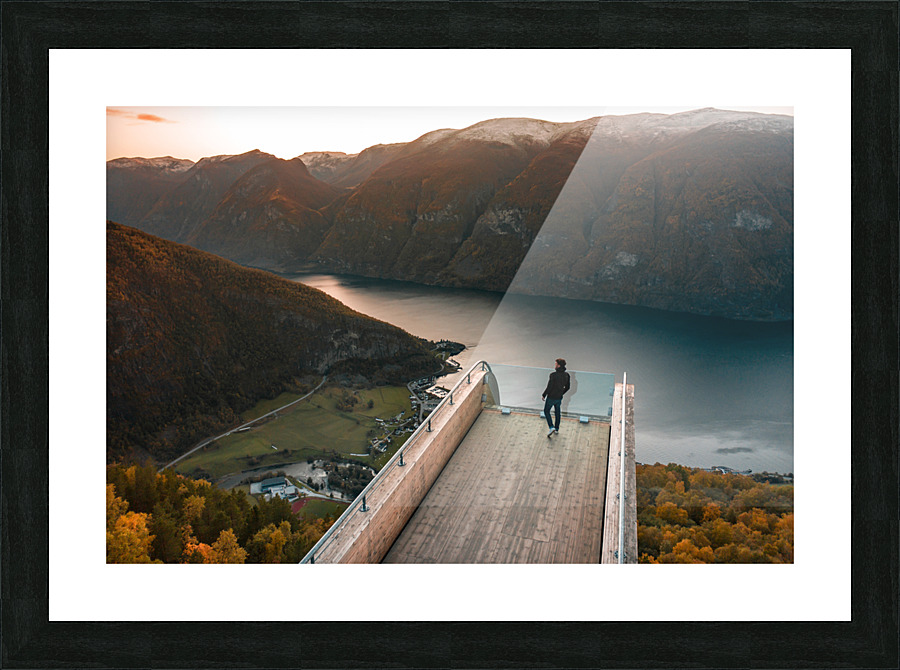 Stegastein Viewpoint 4 Picture Frame print