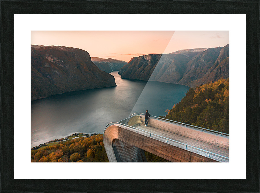 Stegastein Viewpoint 1 Picture Frame print