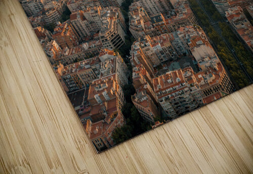 Barcelona City 14 cloudvisual puzzle
