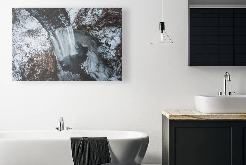 Skogafoss Waterfall 6 by cloudvisual