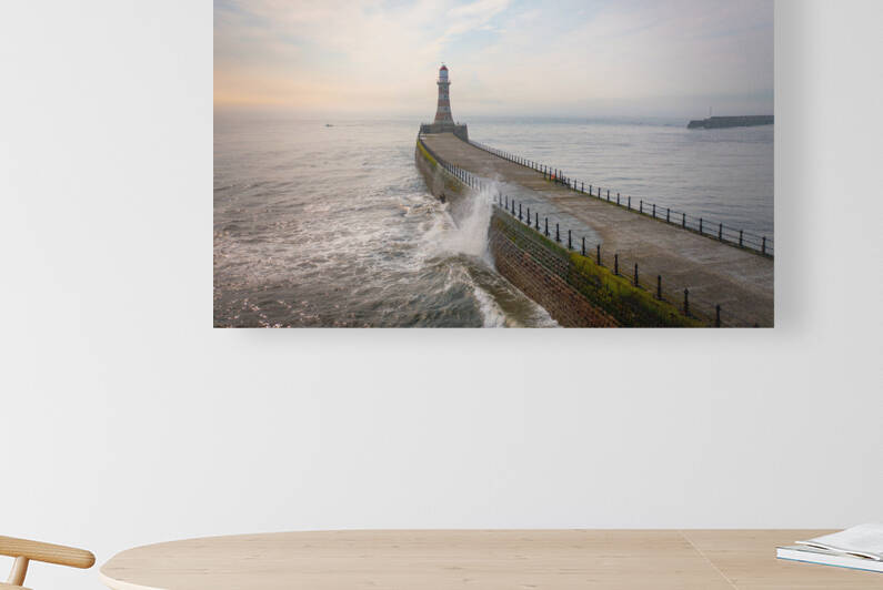Roker Lighthouse 2 copy by cloudvisual