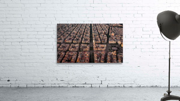 Barcelona City 1 Wall Preview