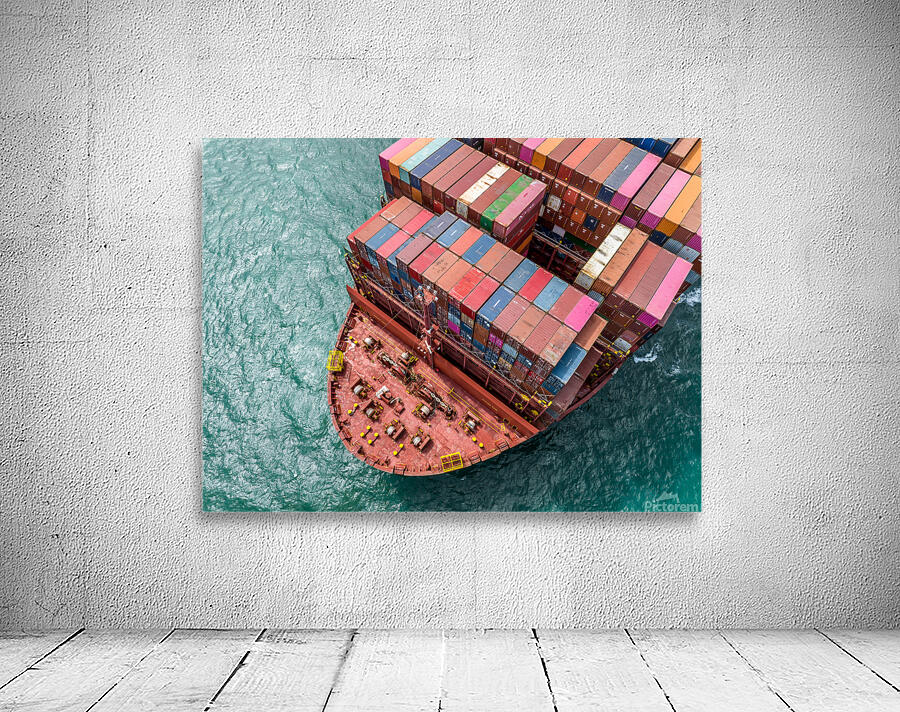 Container Ship Wall Preview