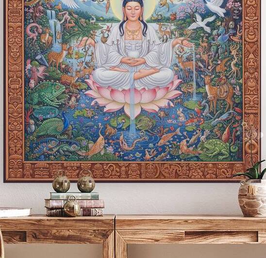 Quan Yin by Frank Pietronigro