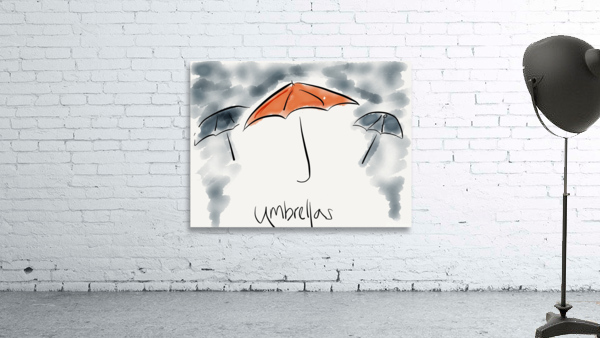 Umbrellas Wall Preview