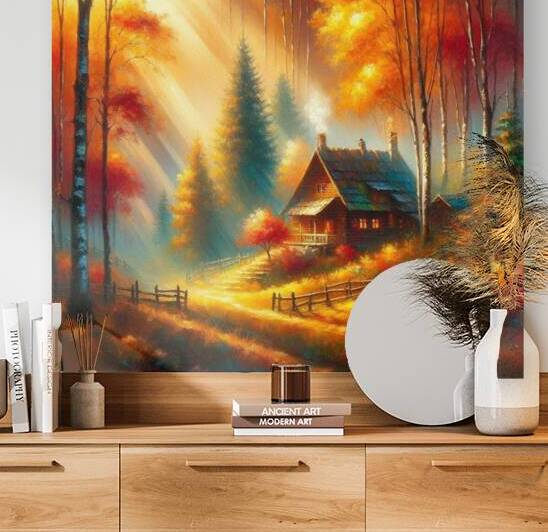 Autumn Warmth  1 by  Serene Walls
