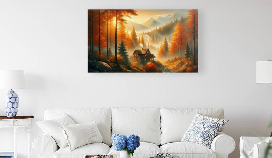 Golden Forest Escape 2 by  Serene Walls