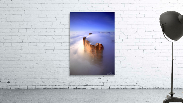 MONUMENT VALLEY IN CLOUDS Wall Preview