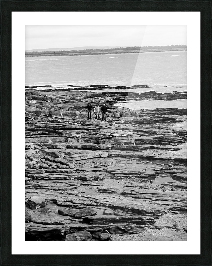 Over Rocks Picture Frame print