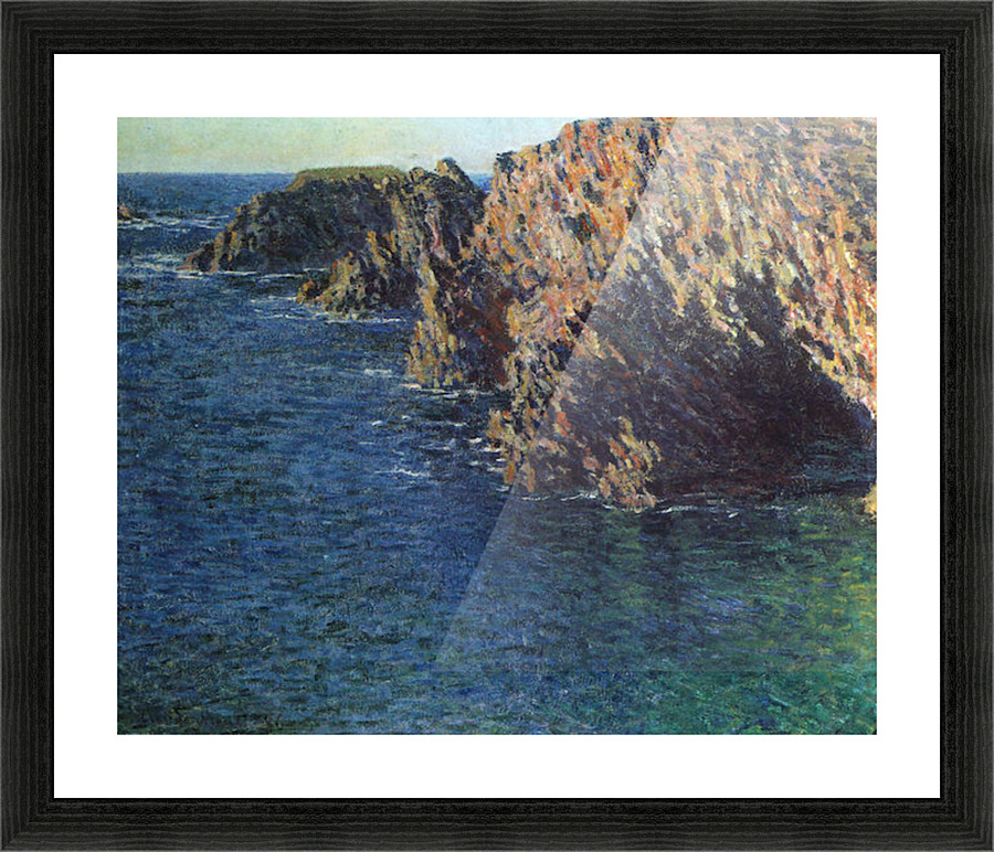 Port Domois Picture Frame print