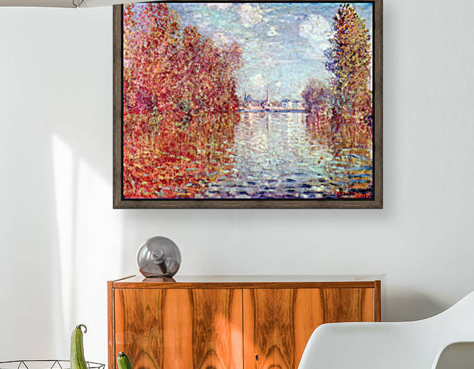 Autumn in Argenteuil Reproduction