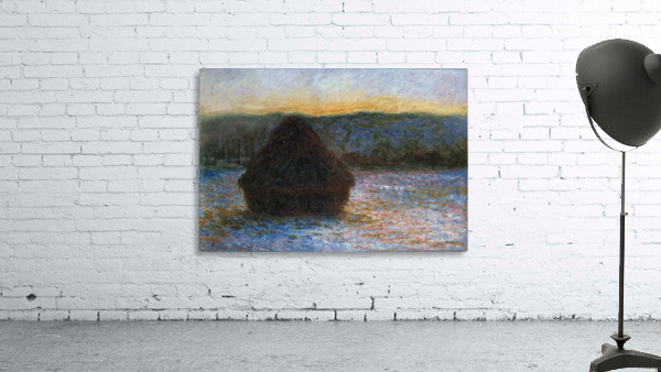 Haylofts thaw sunset Wall Preview