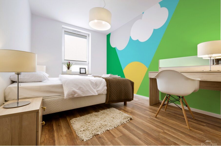 Sunrise  Mural print