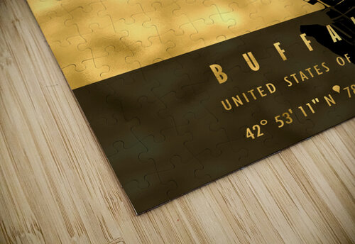 BUFFALO MAP USA Mapolis puzzle