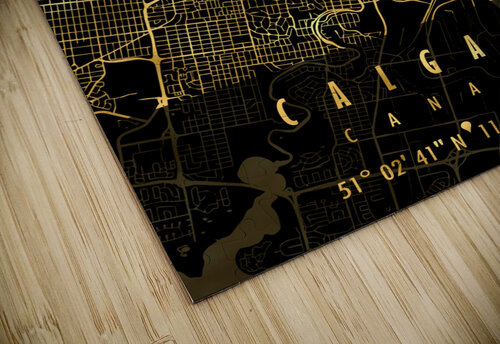 CALGARY MAP CANADA Mapolis puzzle