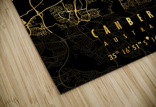 CANBERRA MAP AUSTRALIA Mapolis puzzle